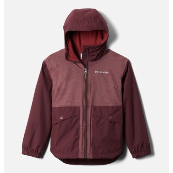 Dívčí Bundy Columbia Rainy Trails Fleece Lined Fialové WLJZPH465